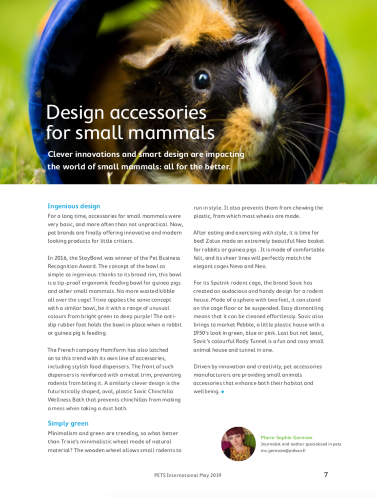 Design small pets